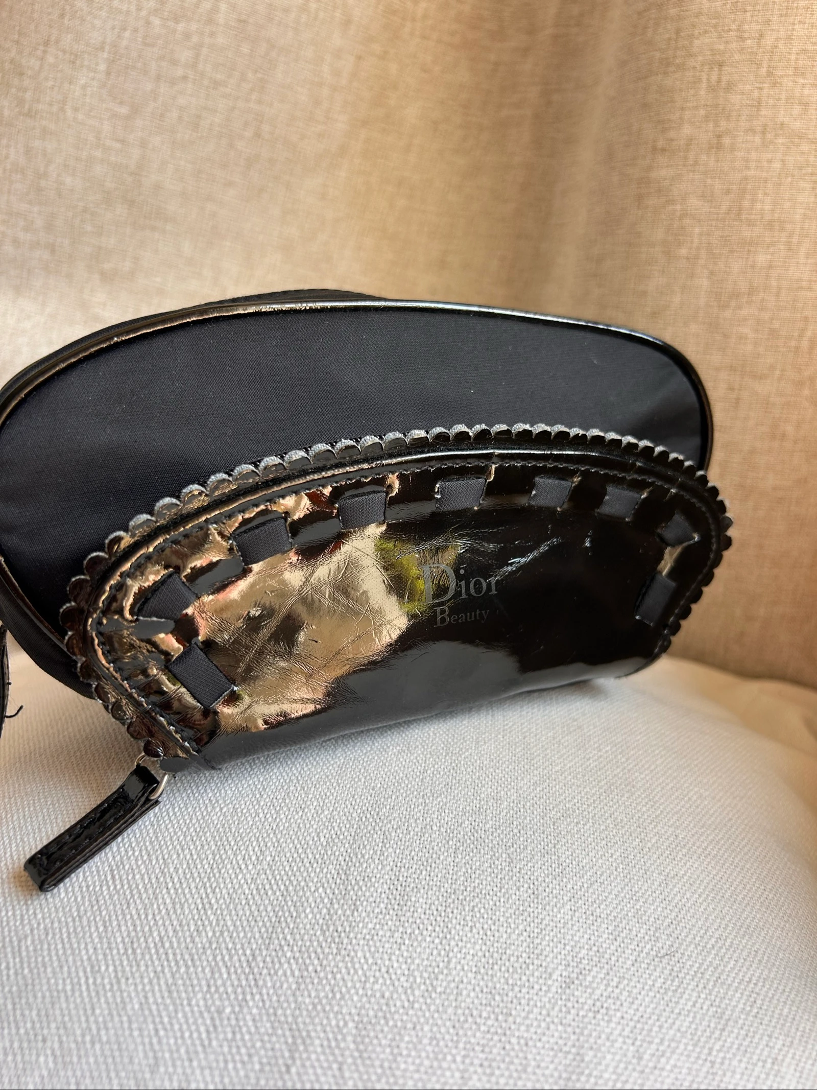 🖤 Trousse de maquillage / Pochette Dior Beauty – Noire